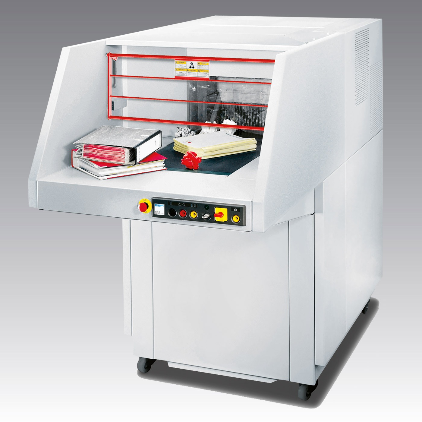 trituradora de papel industrial segunda mano